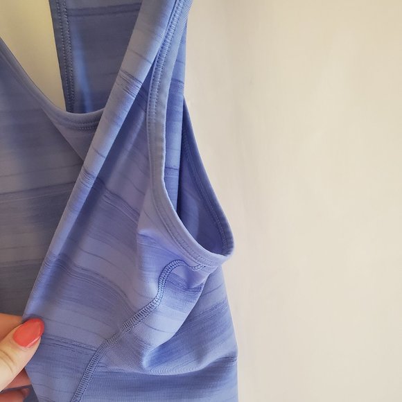 Athleta Racerback Blue Workout Tank Top Size XS - Picture 9 of 12